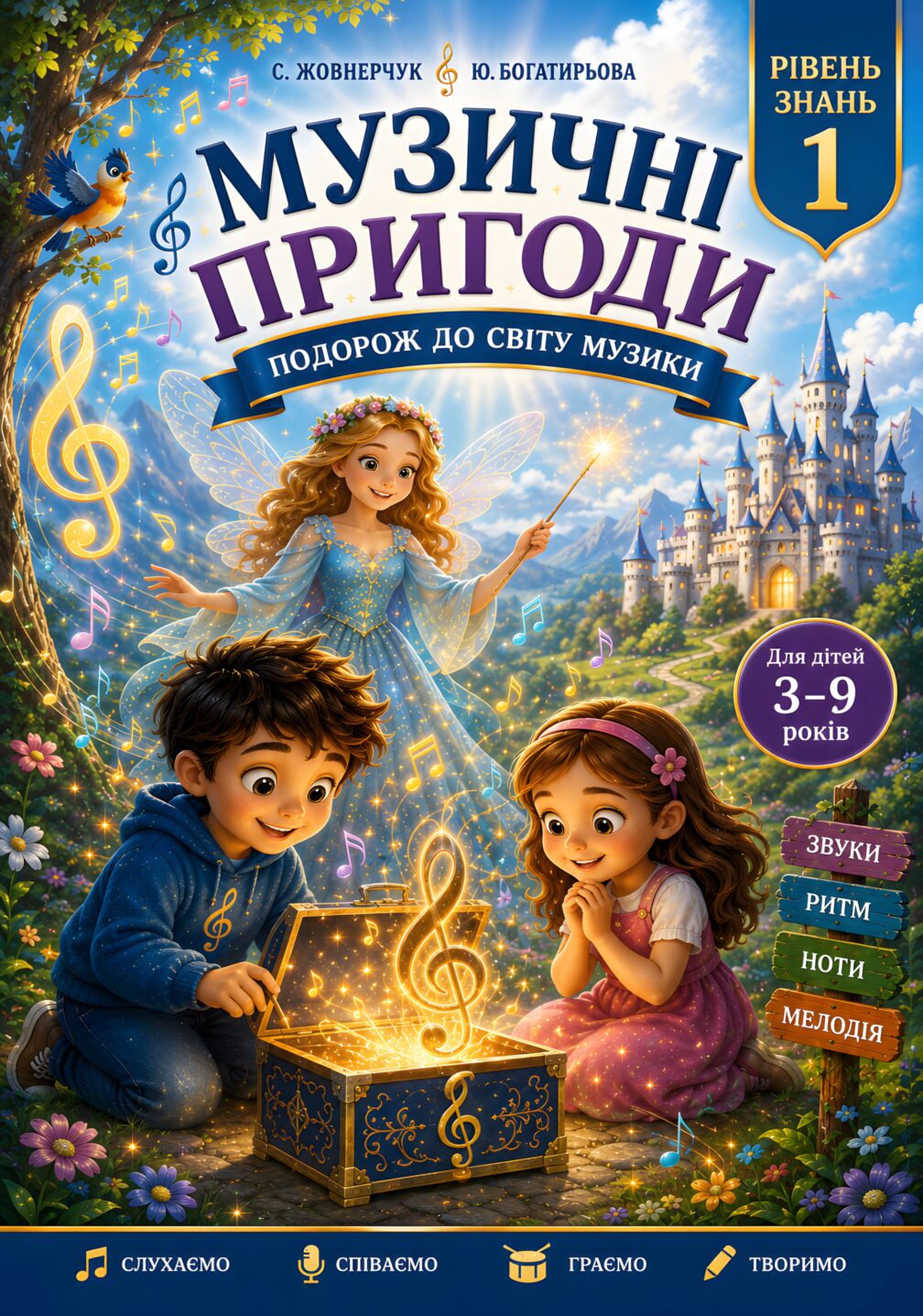 Музичні пригоди. Подорож до світу музики (Посібник. Рівень 1)