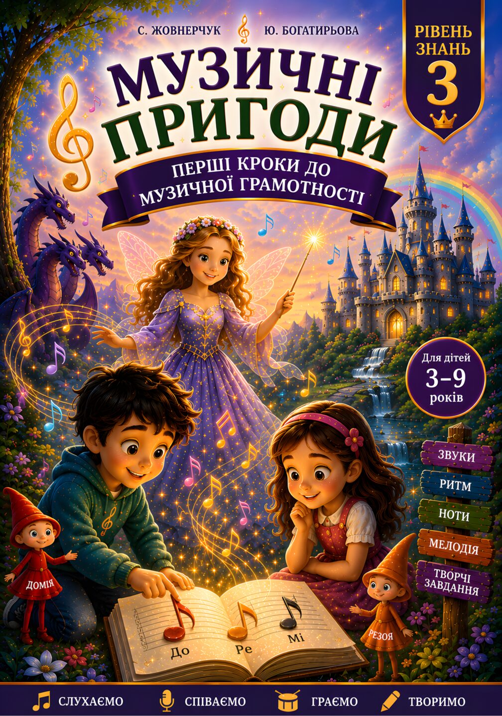 Музичні пригоди. Кроки до музичної грамотності (Посібник. Рівень 3)